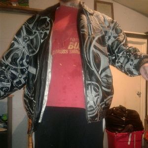 bubble well leather jackets